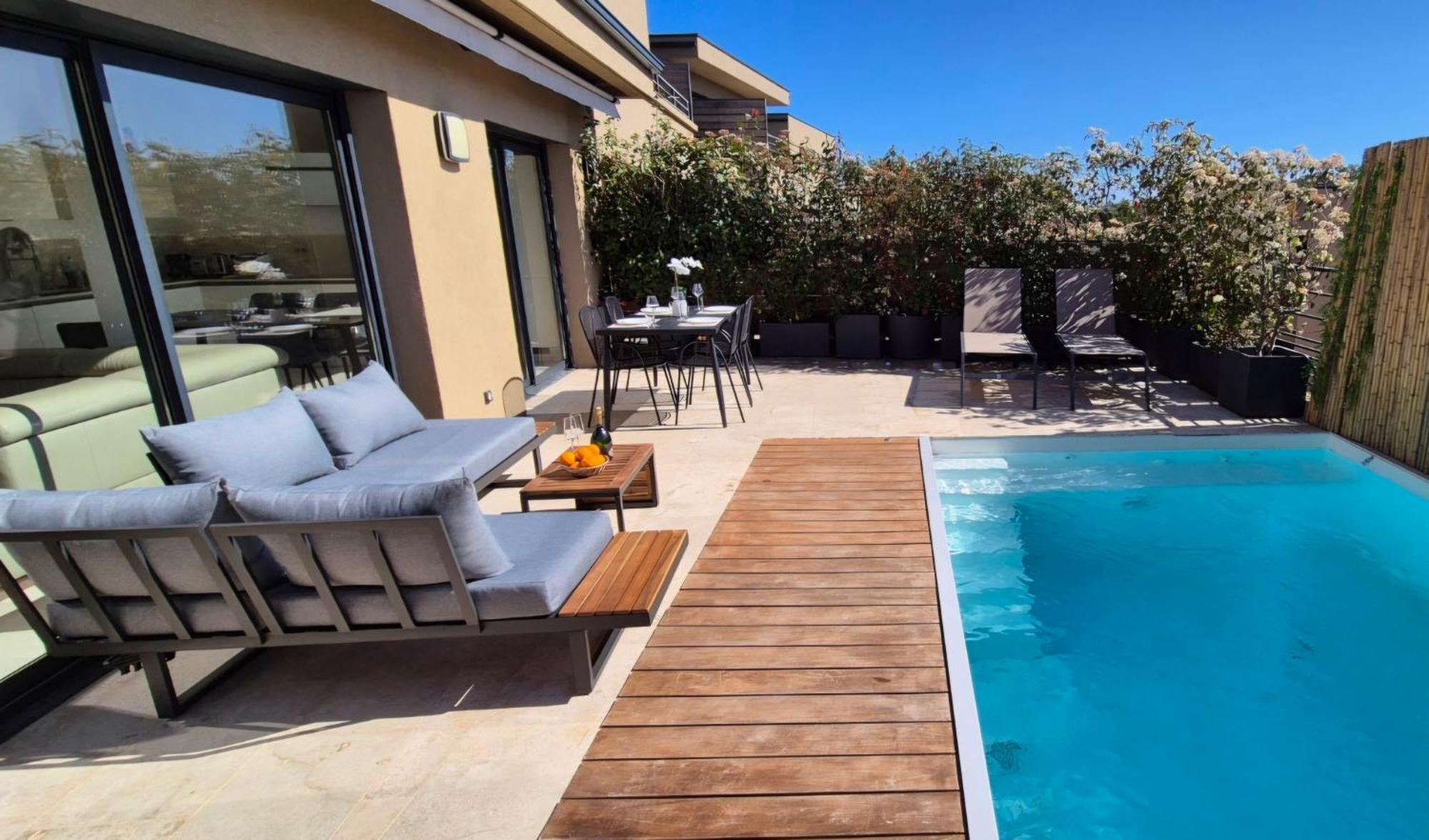 Villa Moderne De Standing Avec Piscine Privee A 400M De La Plage - 4 Chambres كونكا المظهر الخارجي الصورة